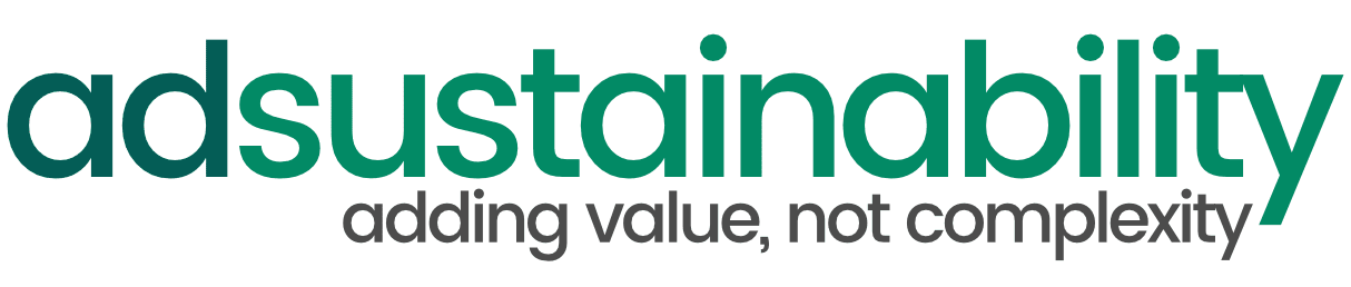 Adsustainability logo, Partner of All-Ireland Sustainability