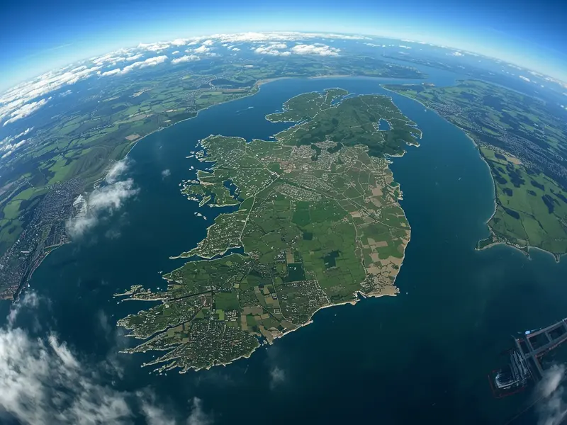 All-Ireland geographic coverage showing unified sustainability network across Northern Ireland and Republic of Ireland