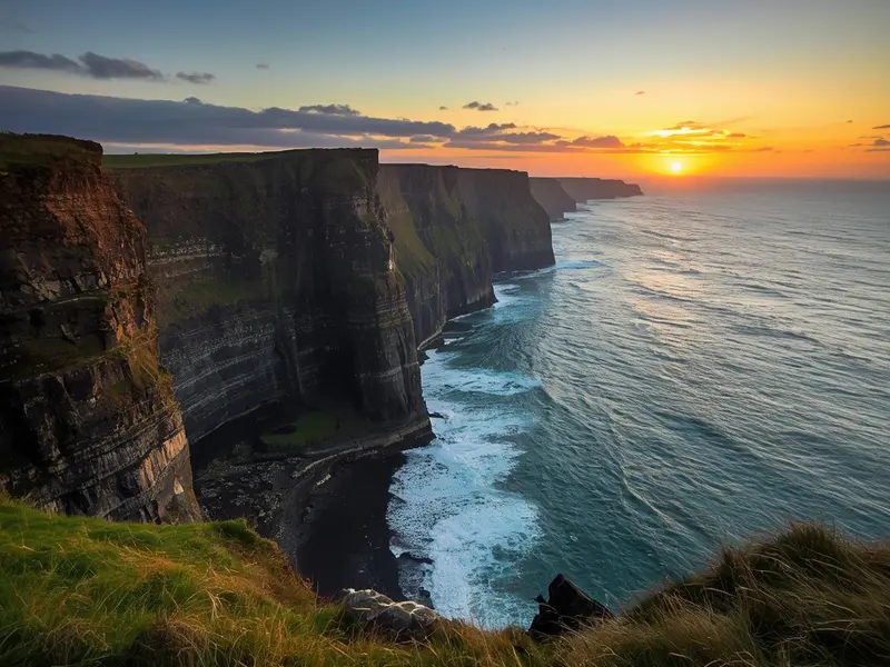 Cliffs of Moher symbolizing Ireland's natural heritage and commitment to environmental protection