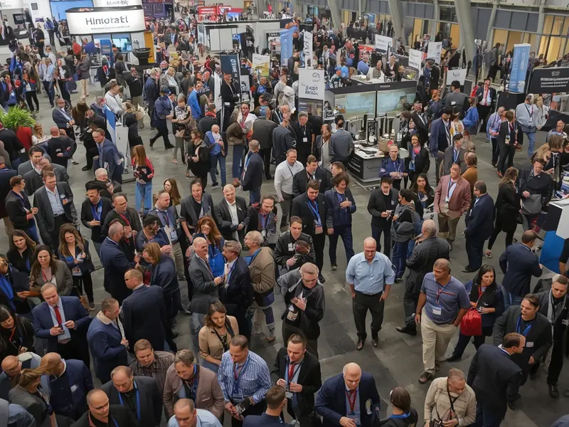 All-Ireland Sustainability network members connecting at major professional gathering and business networking event
