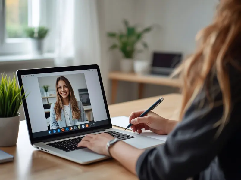 Professional developing sustainability skills through online learning and training