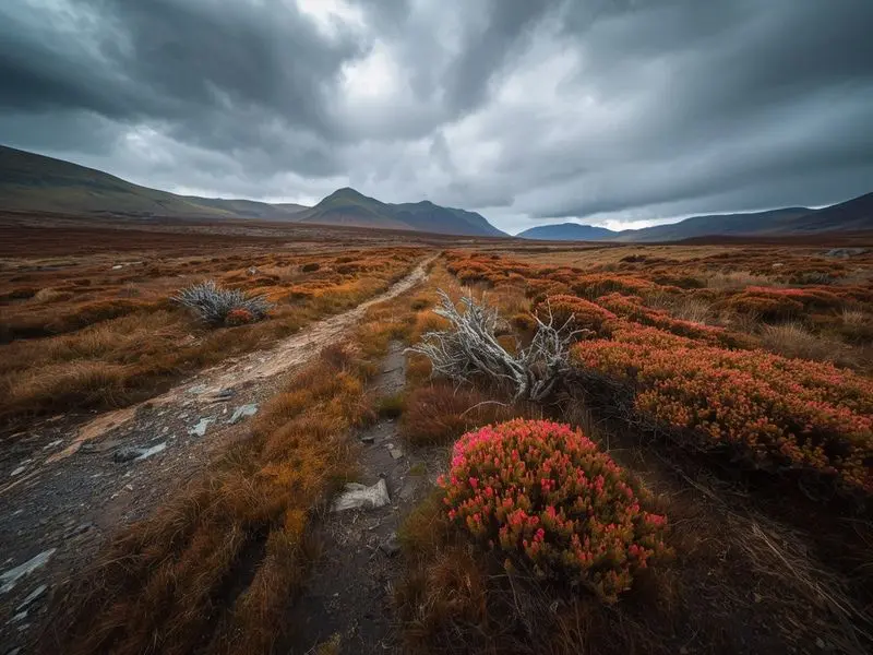 Protected peatland habitat in Northern Ireland, part of 242,000 hectares of peatlands with only 12% in good condition